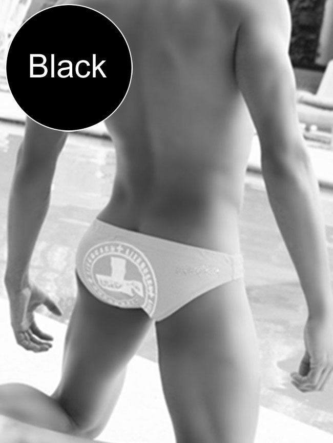 Icker Sea Lifeguard Slip Bikini Swimwear Black COB-13-23 - DealByEthan.gay loves Icker Sea