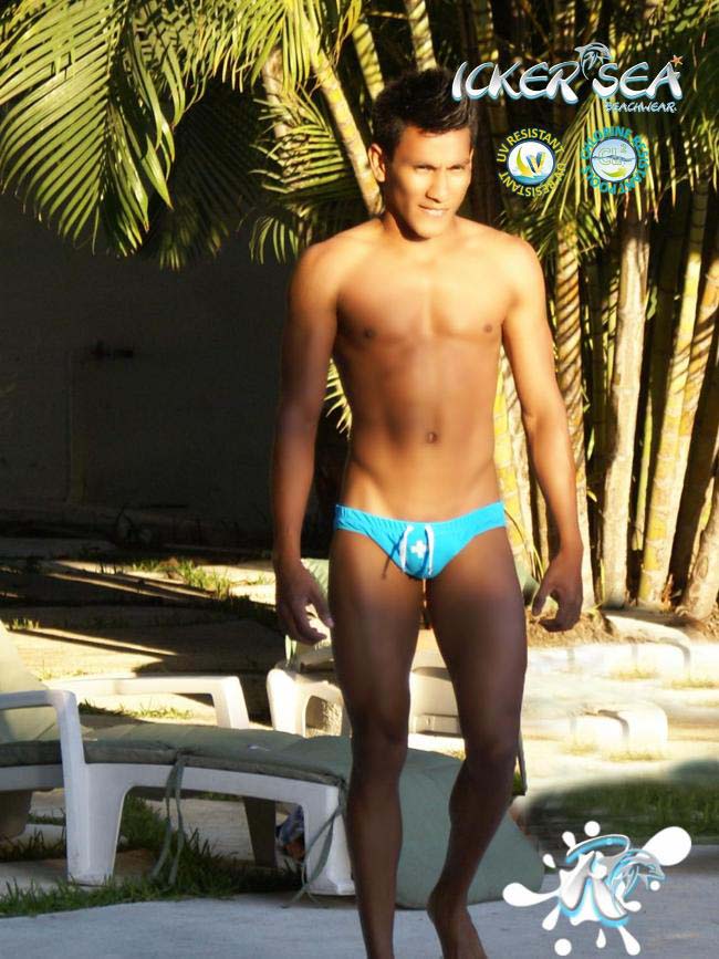 Icker Sea Lifeguard Slip Bikini Swimwear Blue COB-13-24 - DealByEthan.gay loves Icker Sea