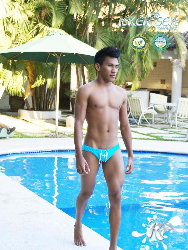 Icker Sea Lifeguard Slip Bikini Swimwear Blue COB-13-24 - DealByEthan.gay loves Icker Sea