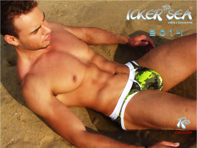 Icker Sea Little Frogs Slip Bikini Swimwear COB-14-LF03 - DealByEthan.gay loves Icker Sea