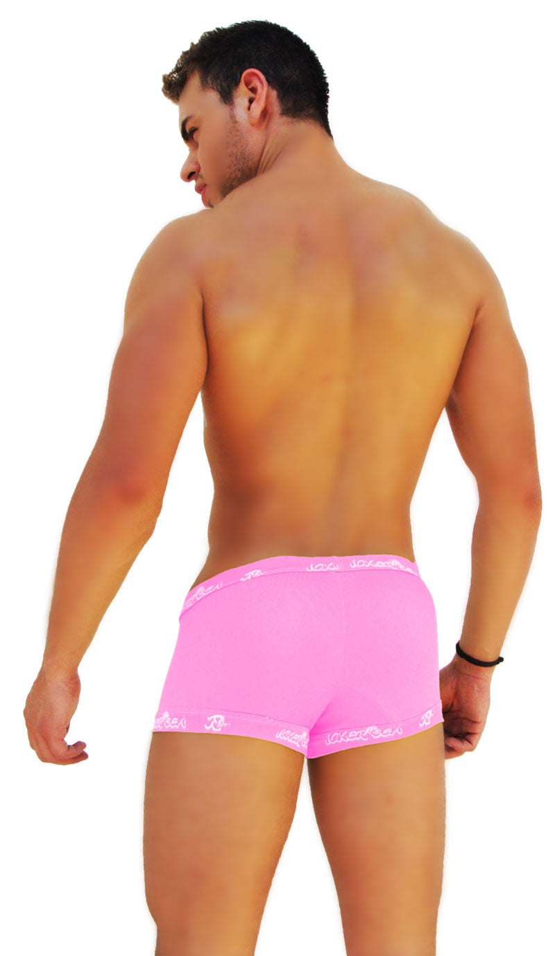 Icker Sea Logo Trim Boxer Brief Underwear Pink COI-14-PINK-06 - DealByEthan.gay loves Icker Sea
