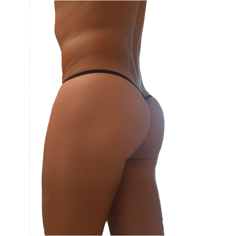 Icker Sea Mini Ring G String Underwear Black COI-20-03 - DealByEthan.gay loves Icker Sea