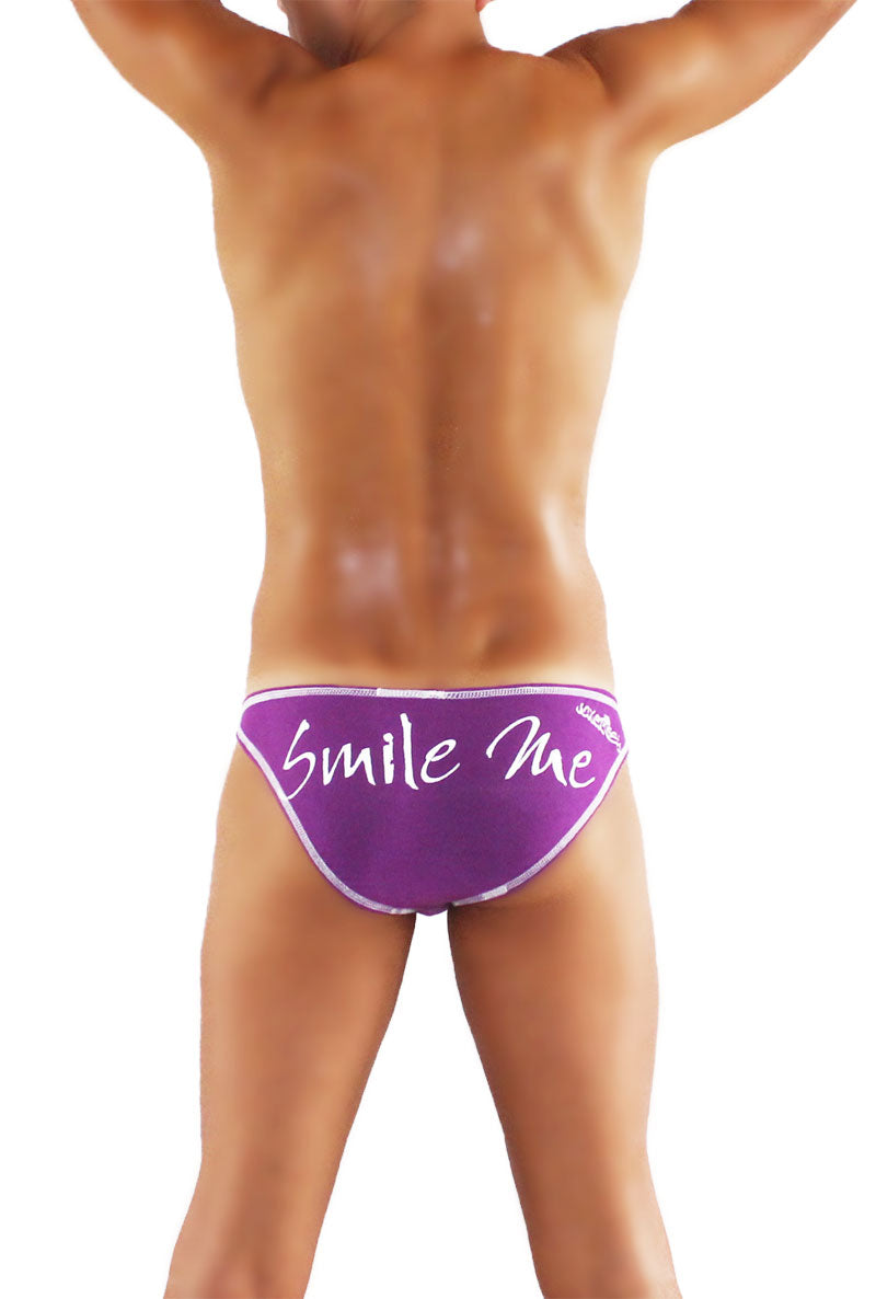 Icker Sea Smile Me Slip Bikini Underwear Purple COI-16-13-SM - DealByEthan.gay loves Icker Sea