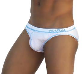 Icker Sea Stud Slip Bikini Underwear White/Blue COI-13-10 - DealByEthan.gay loves Icker Sea