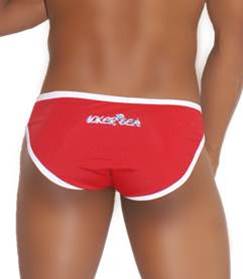 Icker Sea Zipper Front ACT Slip Bikini Swimwear Red COB-13-19 - DealByEthan.gay loves Icker Sea