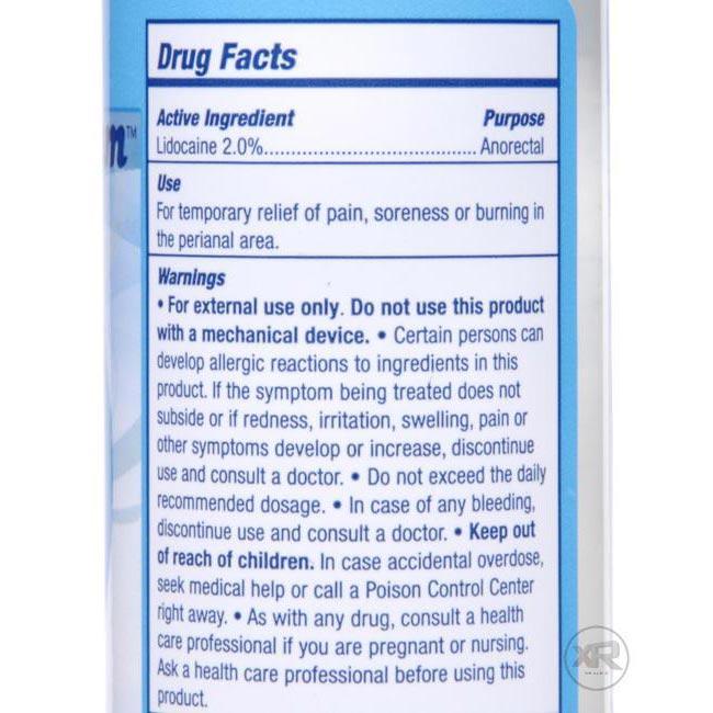 Tapón de enema inflable y lubricante desensibilizante