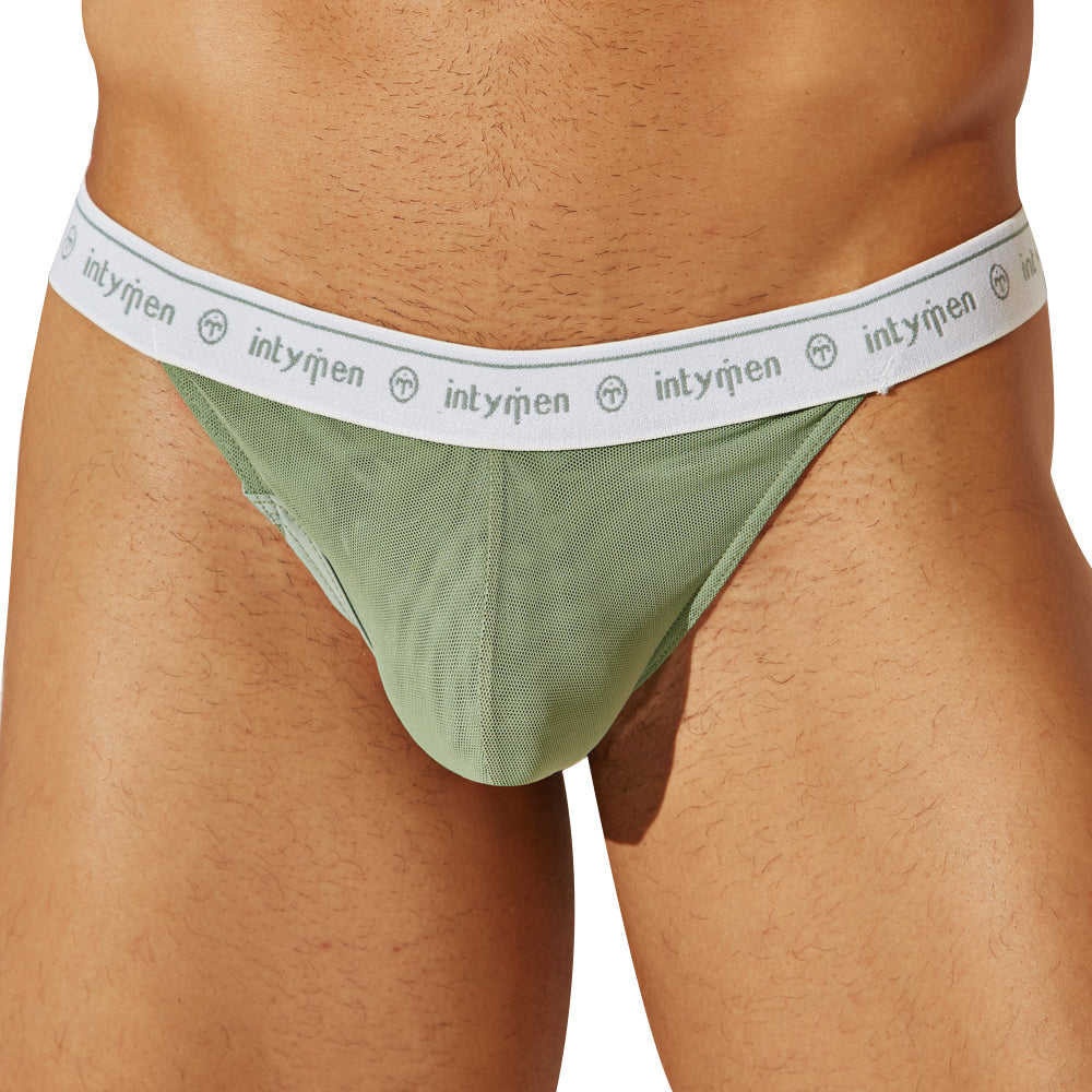 Intymen INK016 V-Back Sheer Thong - DealByEthan.gay loves Intymen