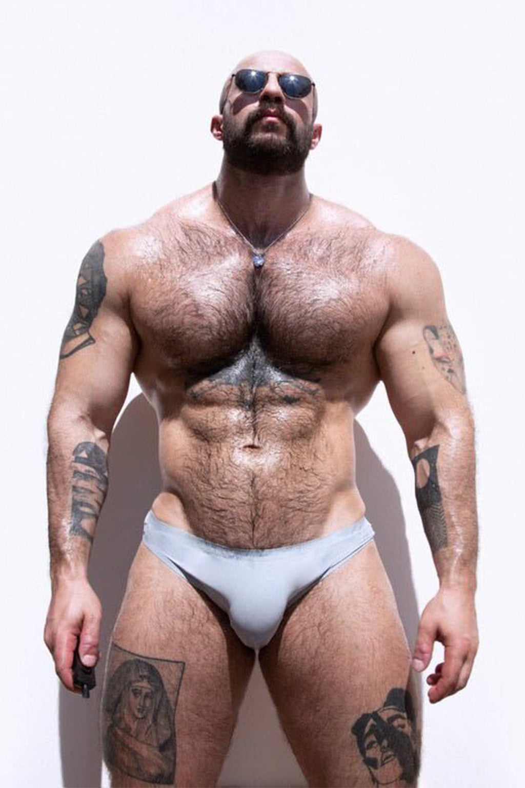 JJ Malibu After-Hours Silky Seamless Briefs - Grey - DealByEthan.gay loves JJ Malibu