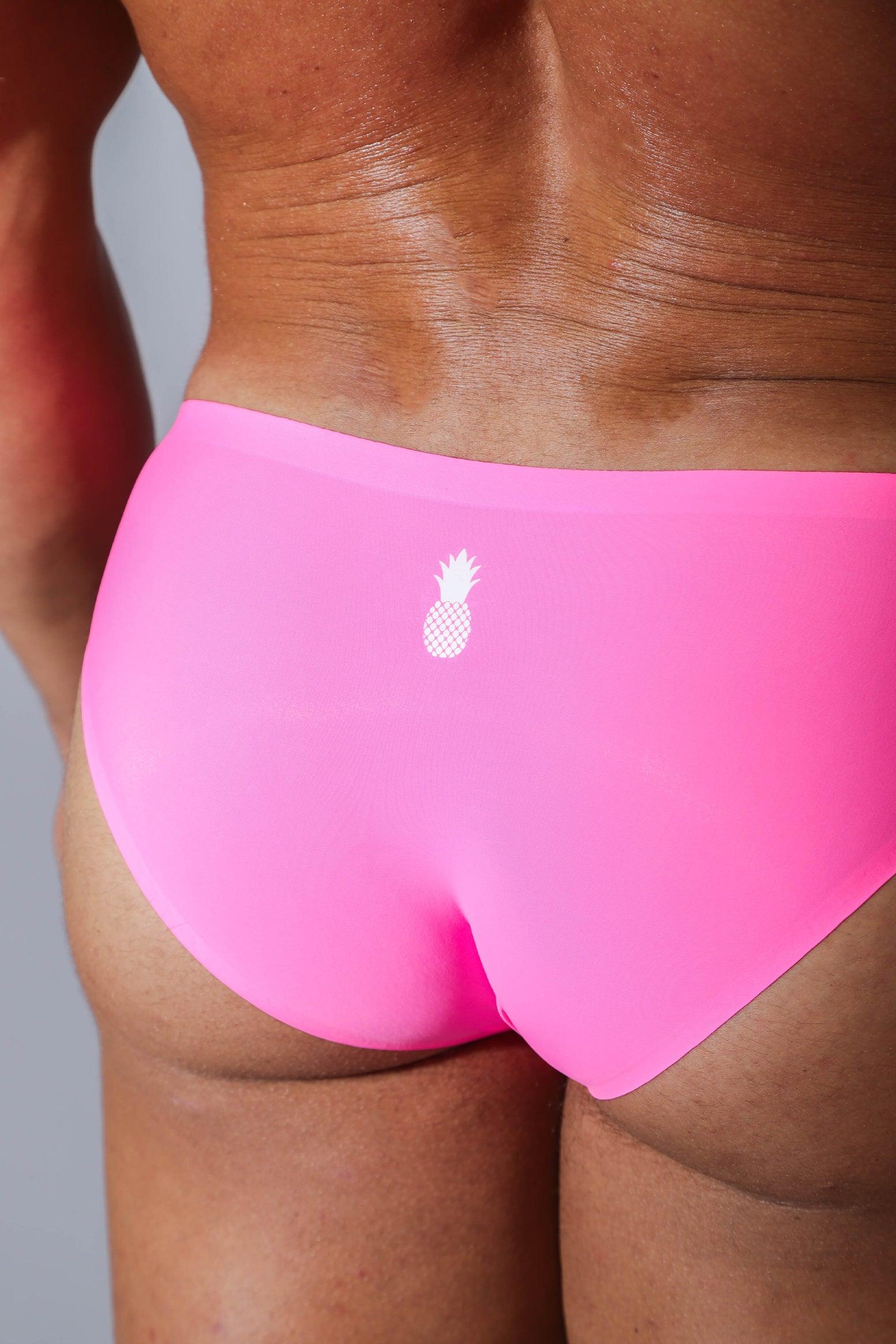 JJ Malibu After-Hours Silky Seamless Briefs - Hot Pink - DealByEthan.gay loves JJ Malibu