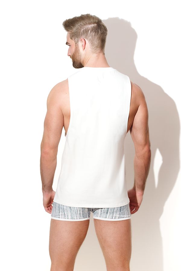JJ Malibu Bad Boy Tank Top - JJ Malibu logo - DealByEthan.gay loves JJ Malibu