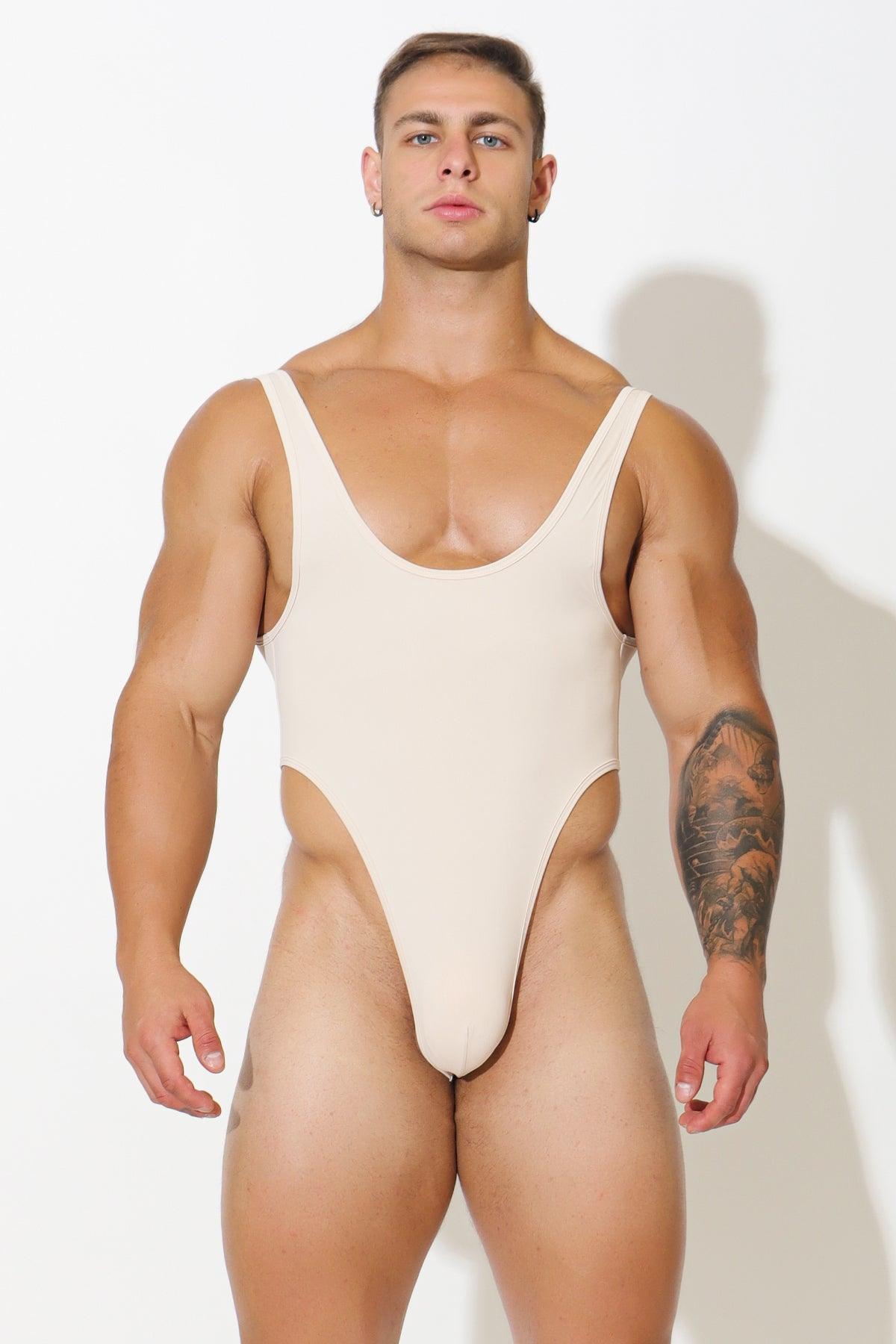 JJ Malibu Breaking-Hearts Bodysuit - Cosmic Latte - DealByEthan.gay loves JJ Malibu