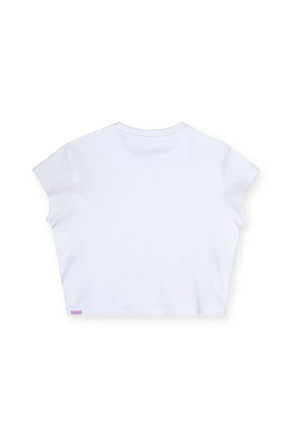 JJ Malibu Cap Sleeve Rib Knit Crop Top - Ivory - DealByEthan.gay loves JJ Malibu