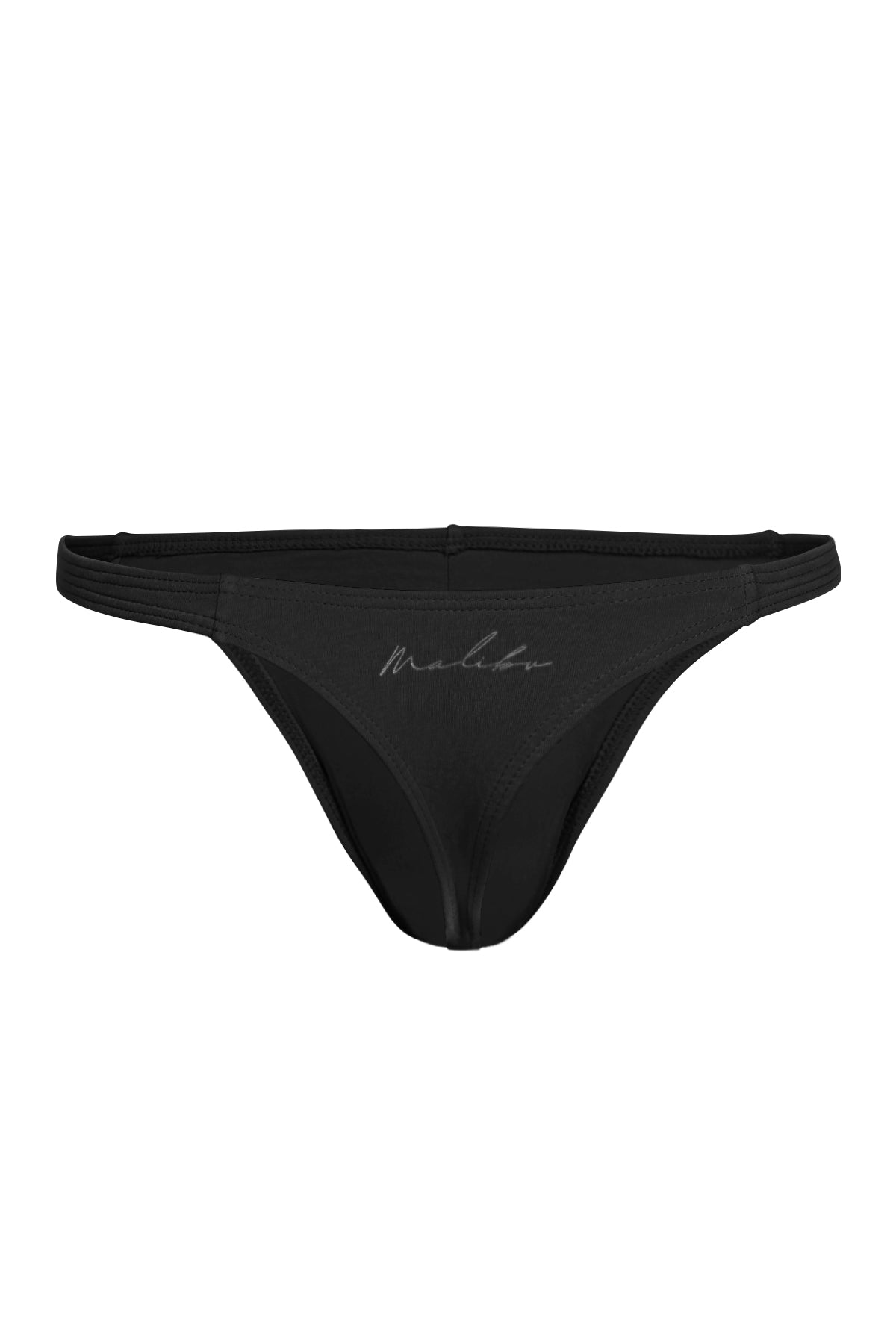 JJ Malibu Cheeky Classic G-String Thong - Black - DealByEthan.gay loves JJ Malibu