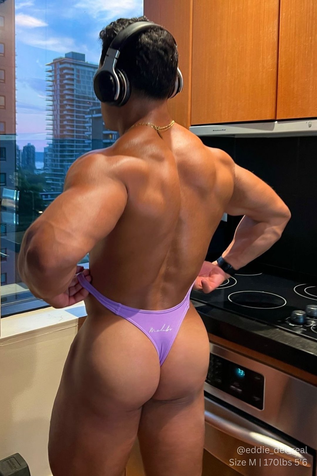 JJ Malibu Cheeky Classic G-String Thong - Digital Violet - DealByEthan.gay loves JJ Malibu