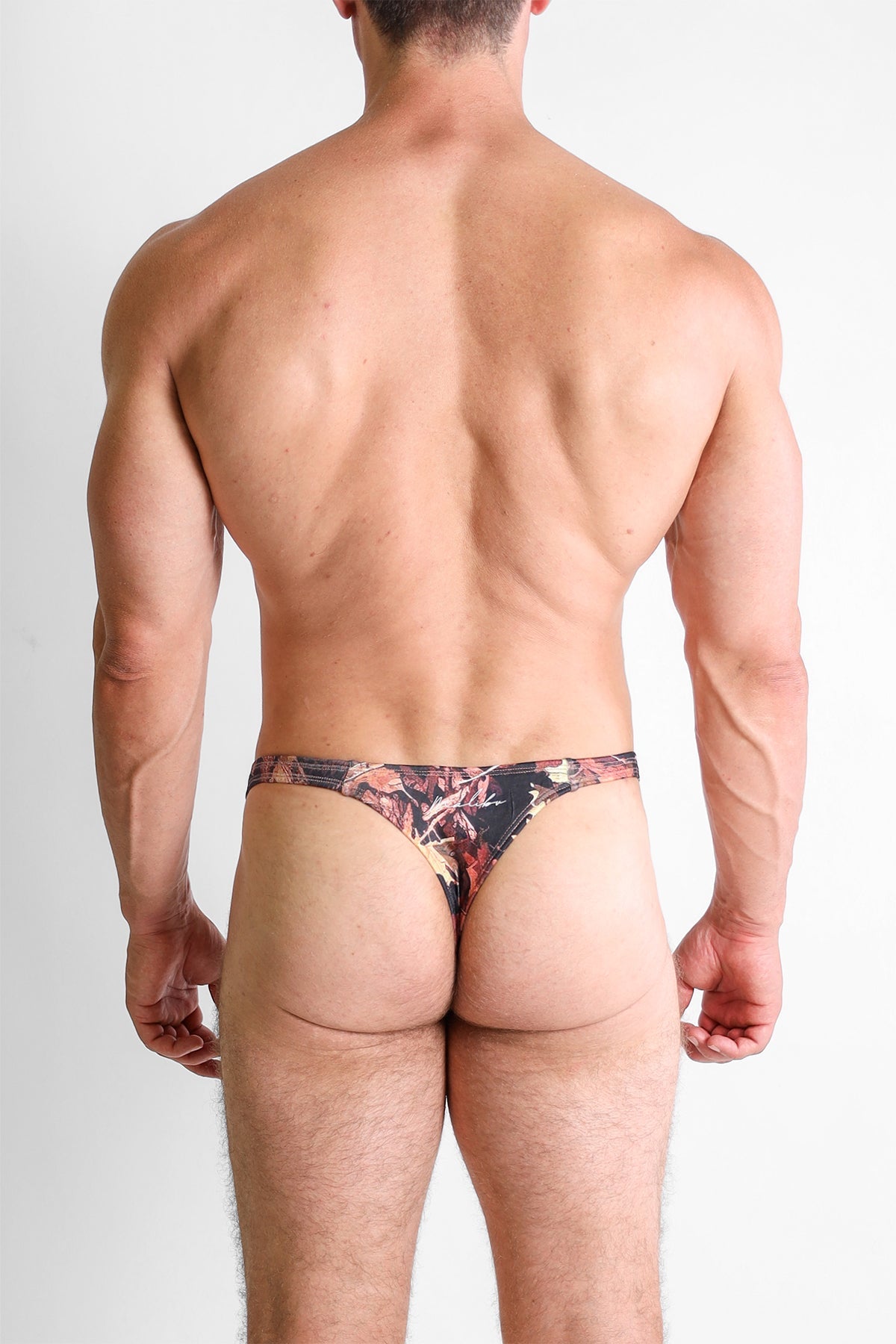 JJ Malibu Cheeky Classic G-String Thong - Leaves - DealByEthan.gay loves JJ Malibu