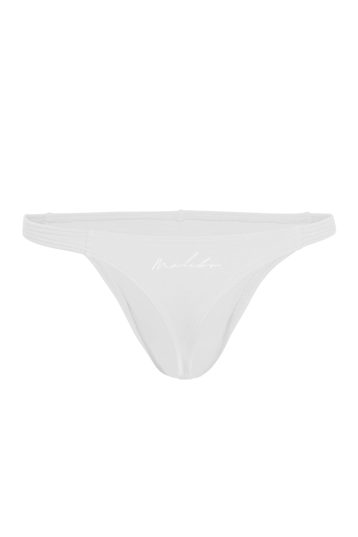 JJ Malibu Cheeky Classic G-String Thong - Off White - DealByEthan.gay loves JJ Malibu