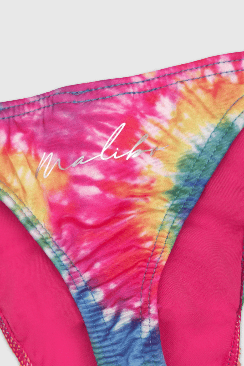 JJ Malibu Cheeky Classic G-String Thong - Rainbow Tie Dye - DealByEthan.gay loves JJ Malibu