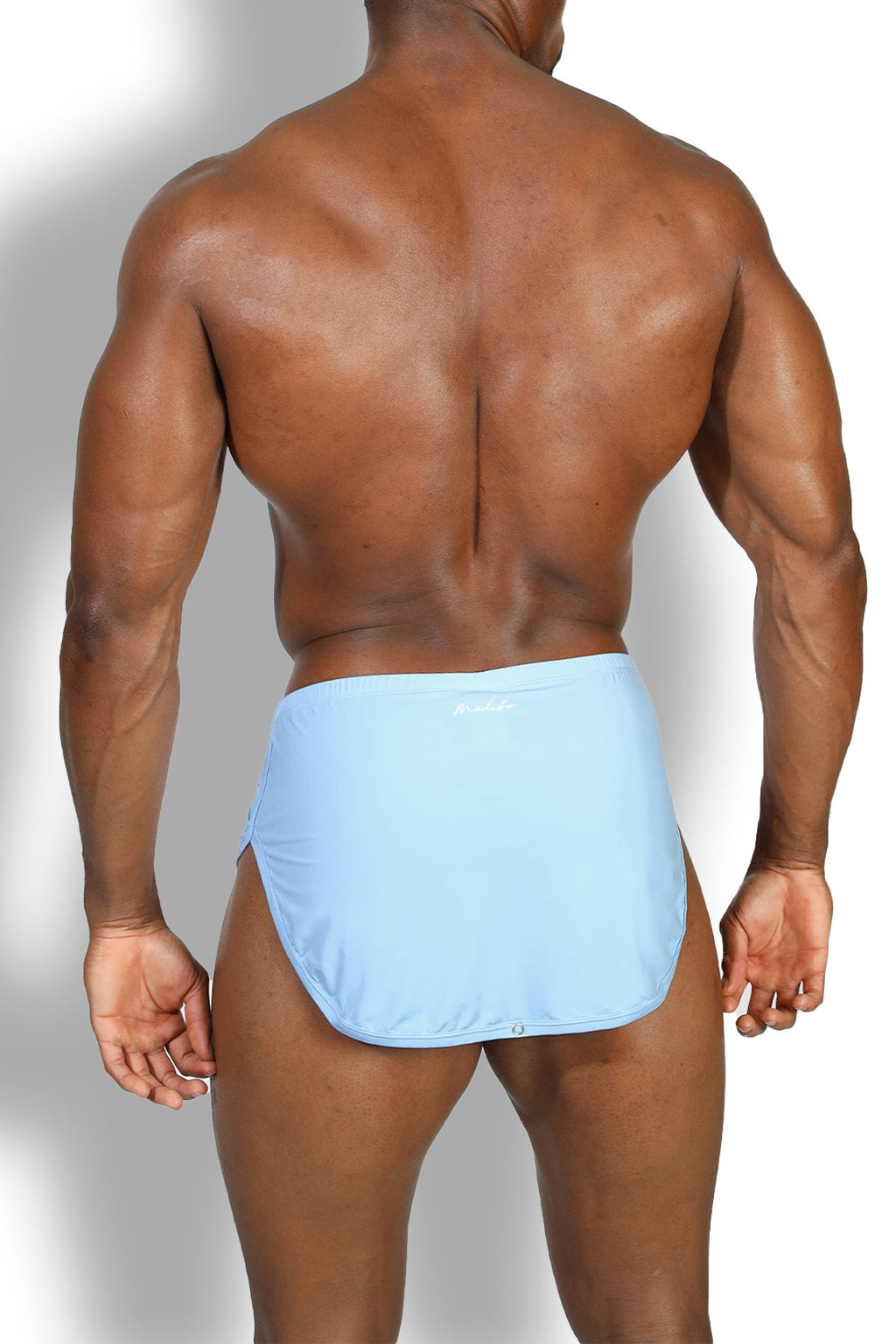 JJ Malibu Cool-Dri 2-in-1 Shorts with Thong Lining - Arctic Blue - DealByEthan.gay loves JJ Malibu
