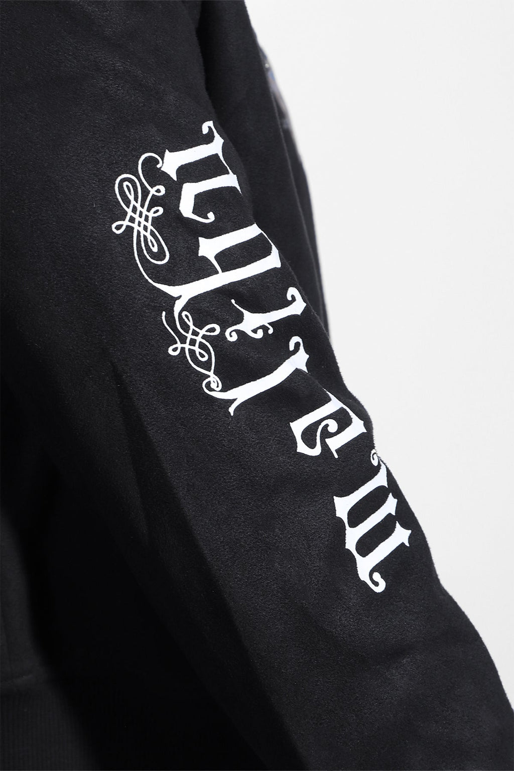 JJ Malibu Cropped Suede Bomber Jacket - Black - DealByEthan.gay loves JJ Malibu