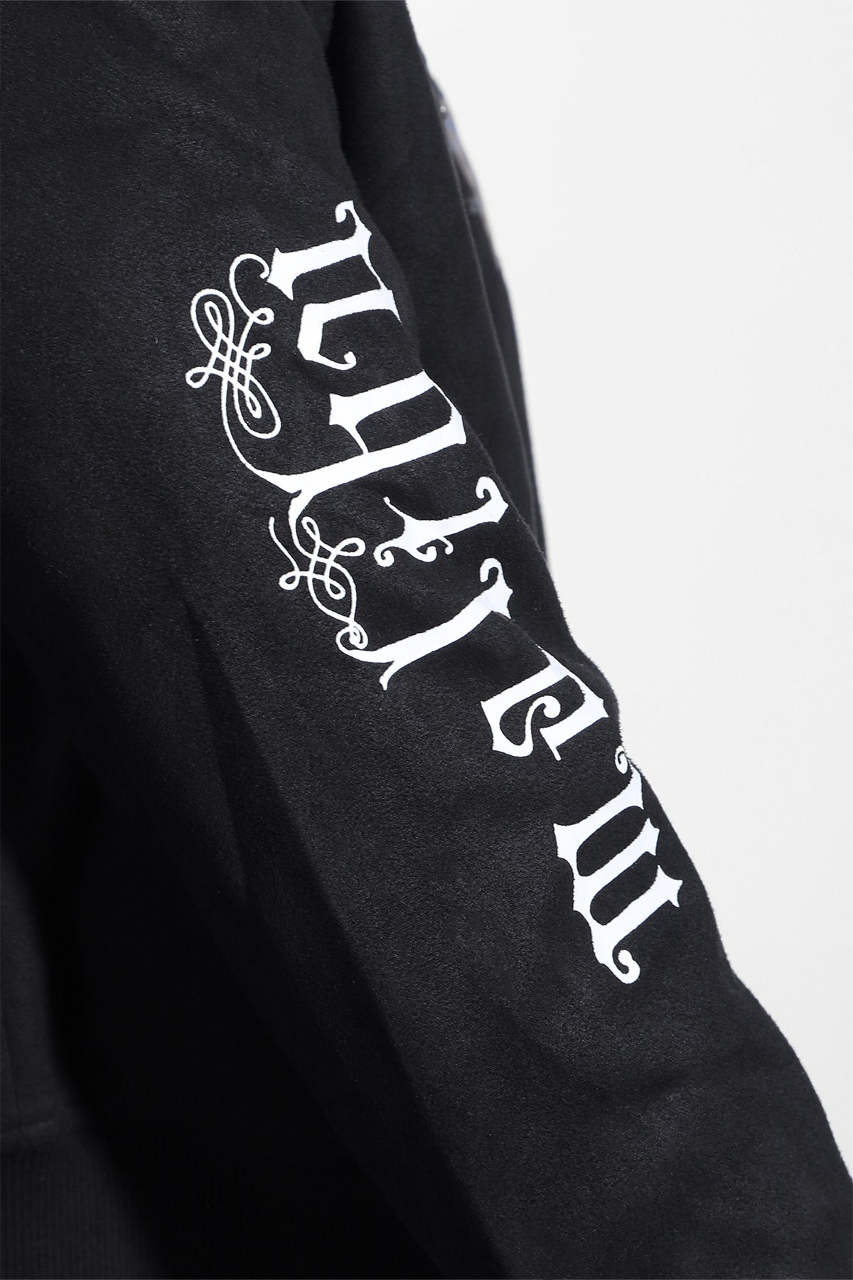 JJ Malibu Cropped Suede Bomber Jacket - Black - DealByEthan.gay loves JJ Malibu