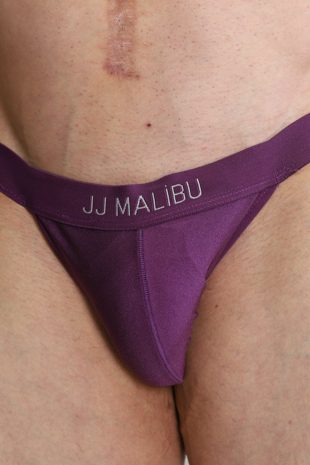 JJ Malibu Deep Back V Jockstrap - Plum Purple - DealByEthan.gay loves JJ Malibu