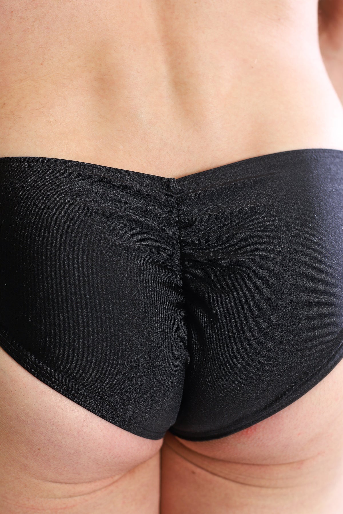 JJ Malibu Dynamic Classic Scrunch Butt Brief - Jet Black - DealByEthan.gay loves JJ Malibu