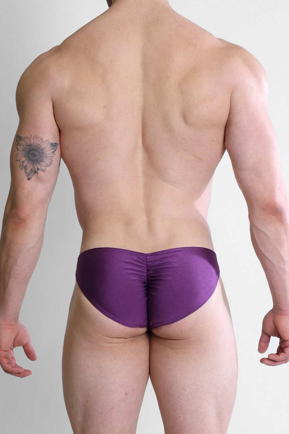 JJ Malibu Dynamic Classic Scrunch Butt Brief - Purple - DealByEthan.gay loves JJ Malibu