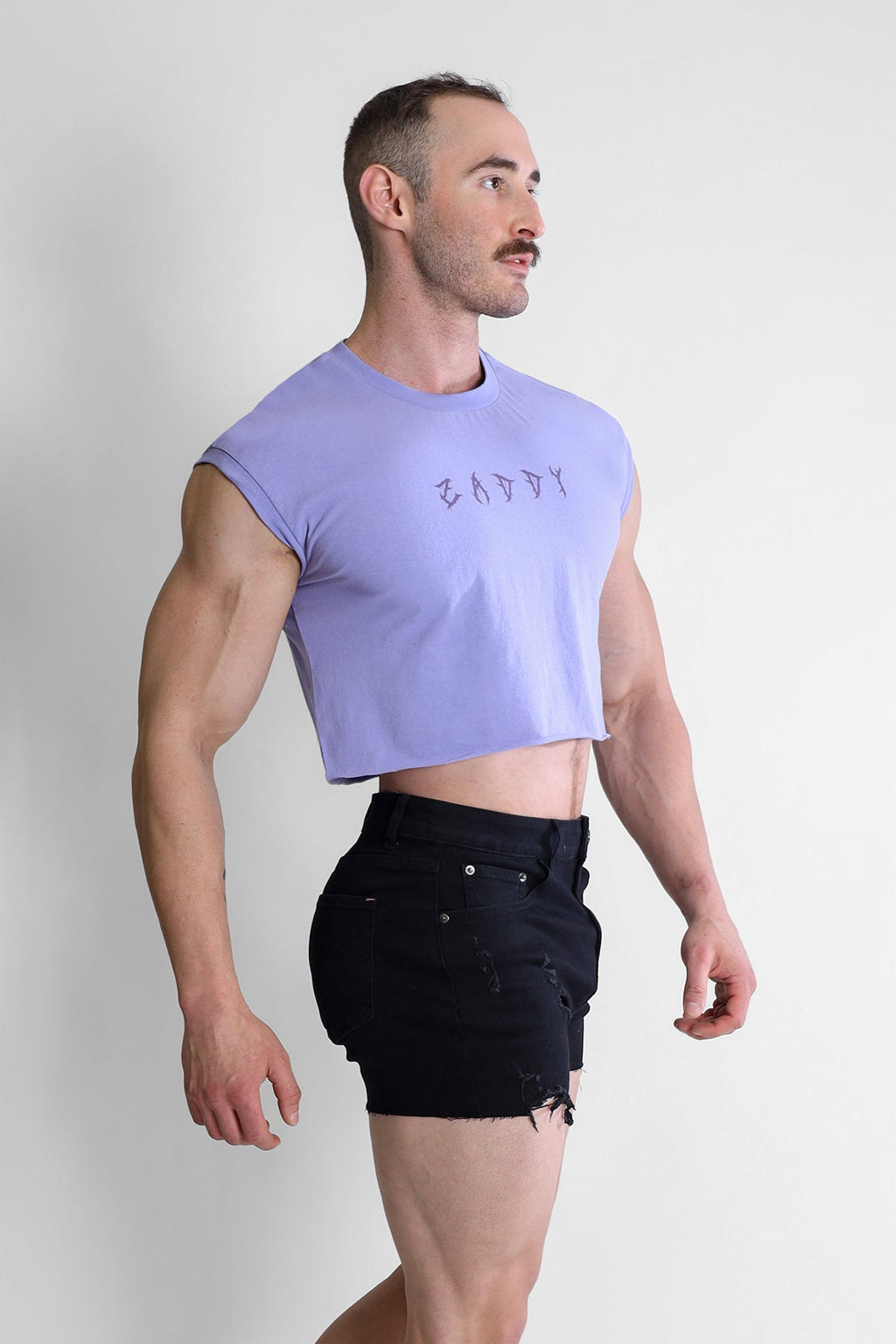 JJ Malibu Escapism Muscle-Fit Crop Tank - Zaddy