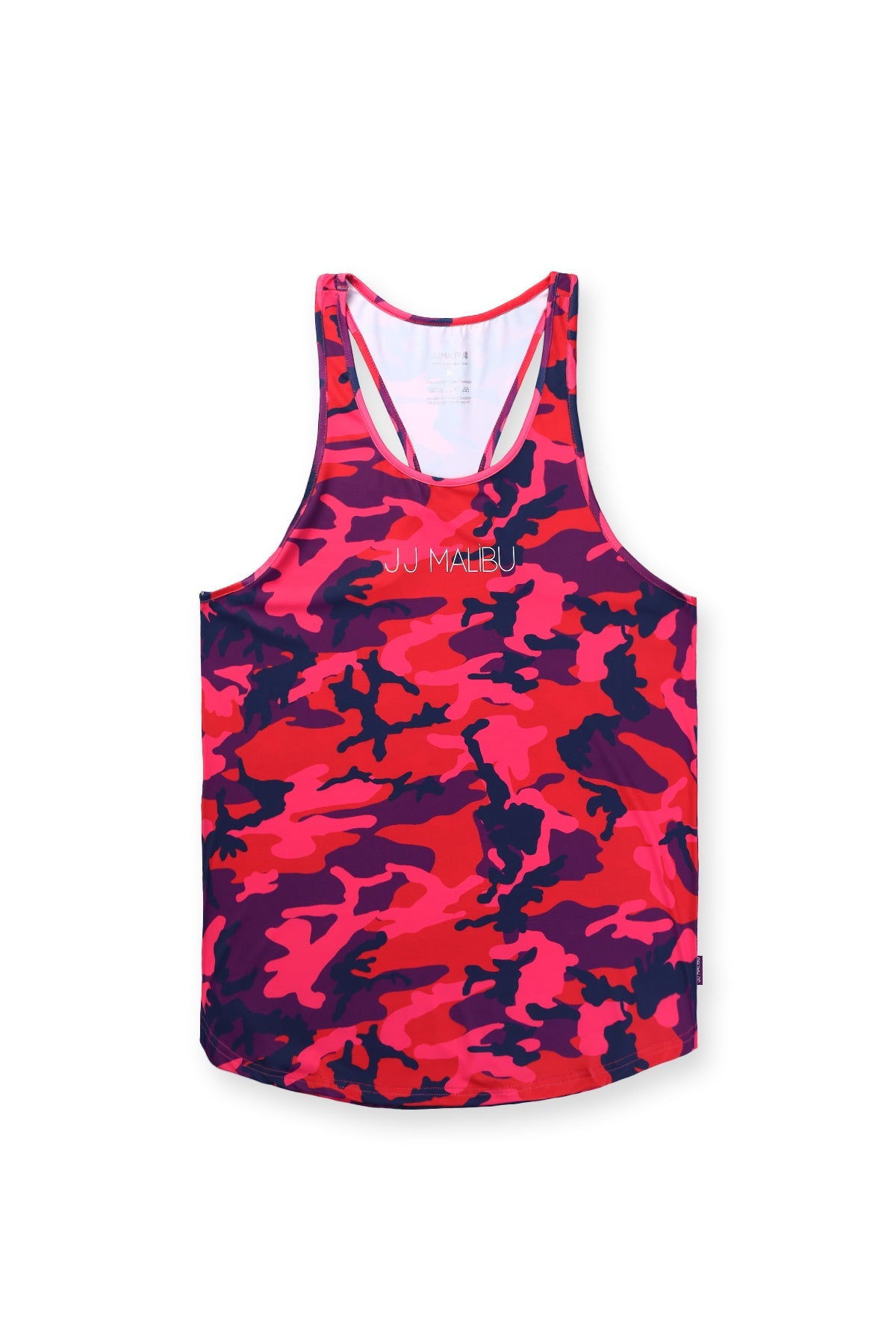 JJ Malibu Feel-Me Scoop Bottom Tank - Purple Camo - DealByEthan.gay loves JJ Malibu