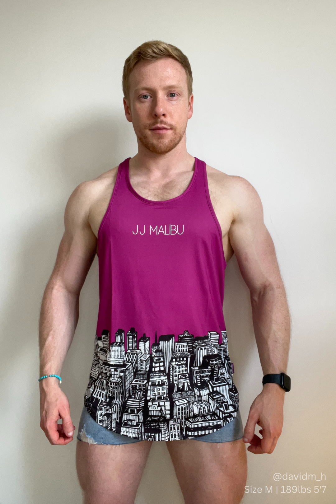 JJ Malibu Feel-Me Scoop Bottom Tank - Skyline - DealByEthan.gay loves JJ Malibu