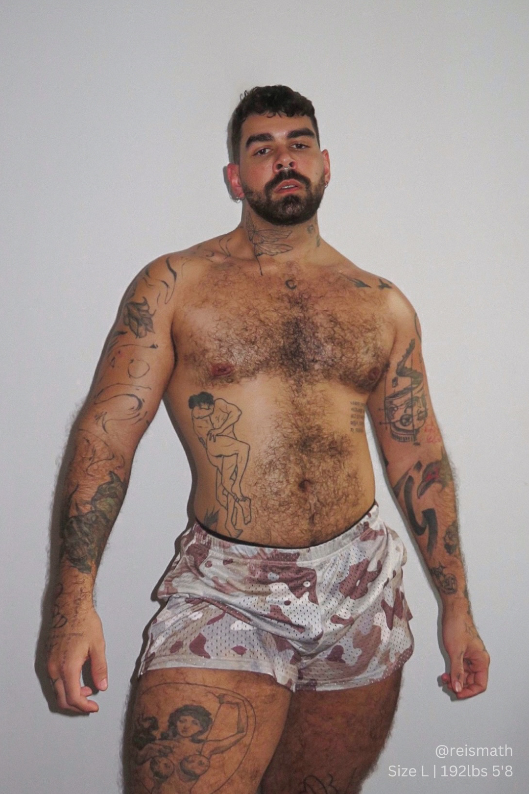 JJ Malibu Festival 3" Jersey Mesh Short Shorts - Khaki Camo - DealByEthan.gay loves JJ Malibu