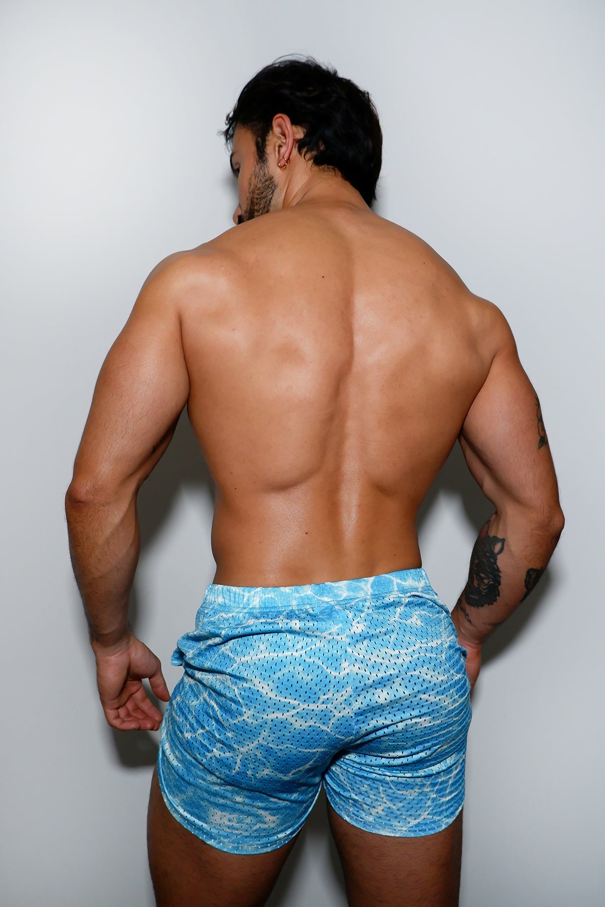 JJ Malibu Festival 3" Jersey Mesh Short Shorts - Seaside - DealByEthan.gay loves JJ Malibu