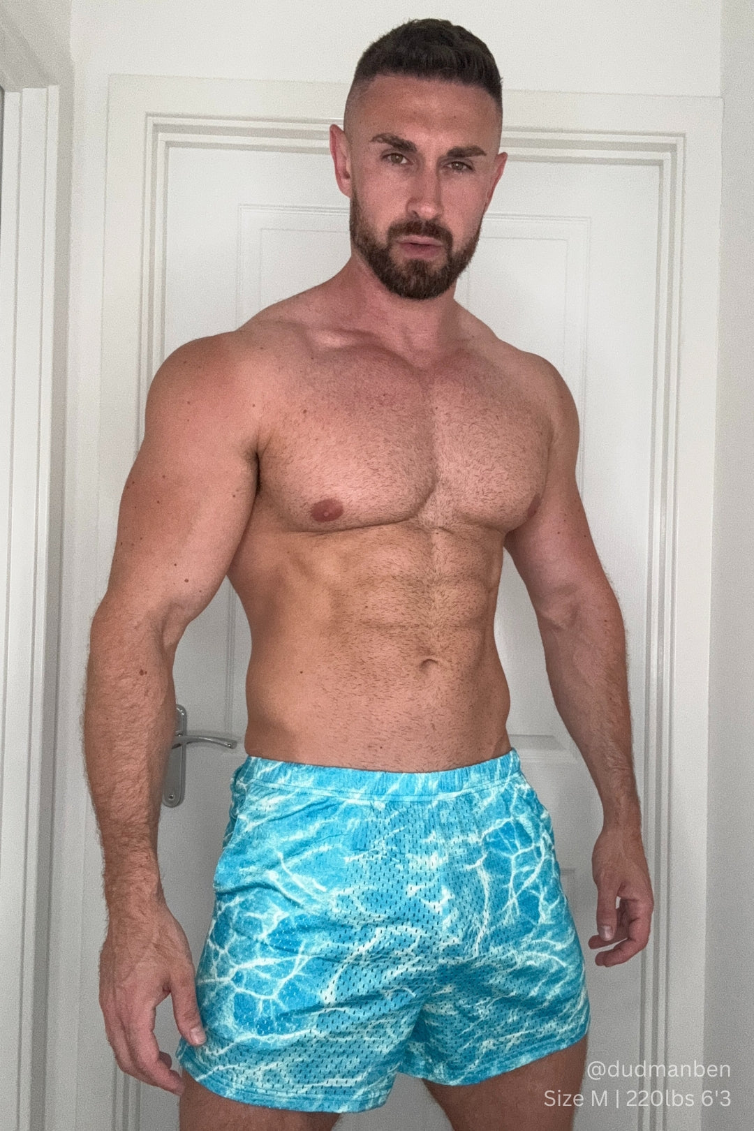 JJ Malibu Festival 3" Jersey Mesh Short Shorts - Seaside - DealByEthan.gay loves JJ Malibu