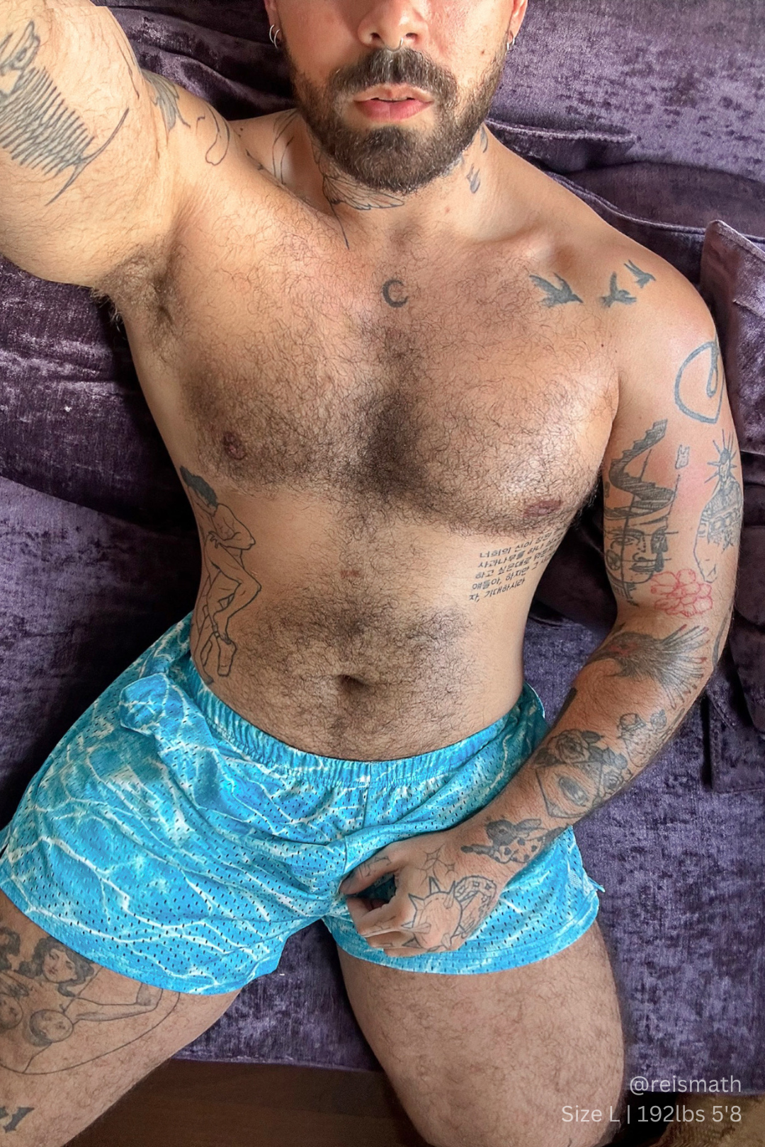 JJ Malibu Festival 3" Jersey Mesh Short Shorts - Seaside - DealByEthan.gay loves JJ Malibu