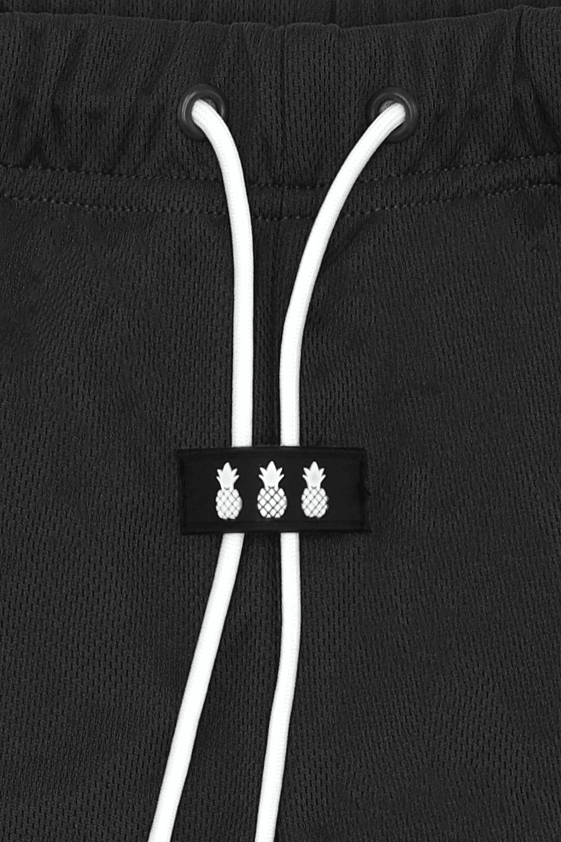 JJ Malibu For-the-Night 4" Gym Short Shorts with Drawstring - Midnight Black - DealByEthan.gay loves JJ Malibu