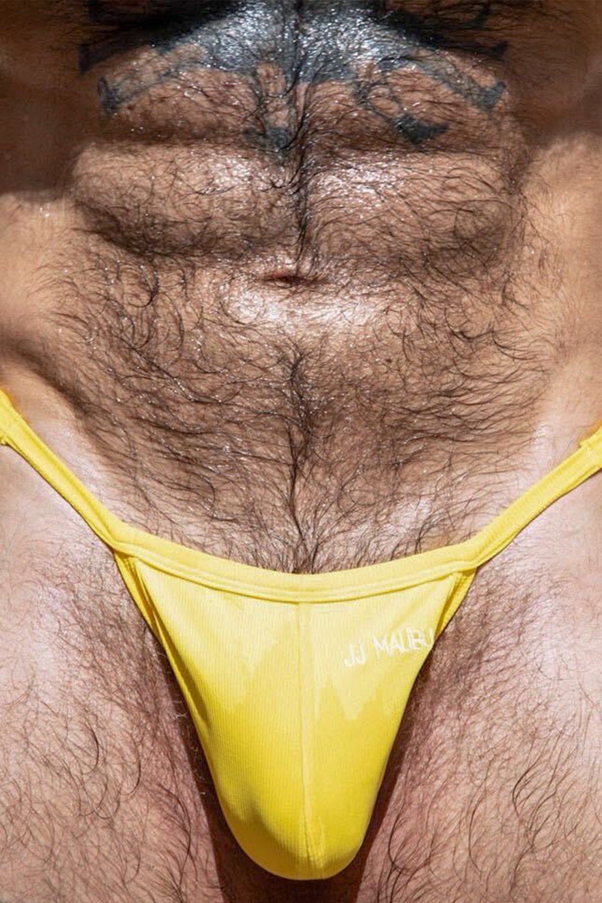JJ Malibu G String V Back Jockstrap - Canary Yellow - DealByEthan.gay loves JJ Malibu