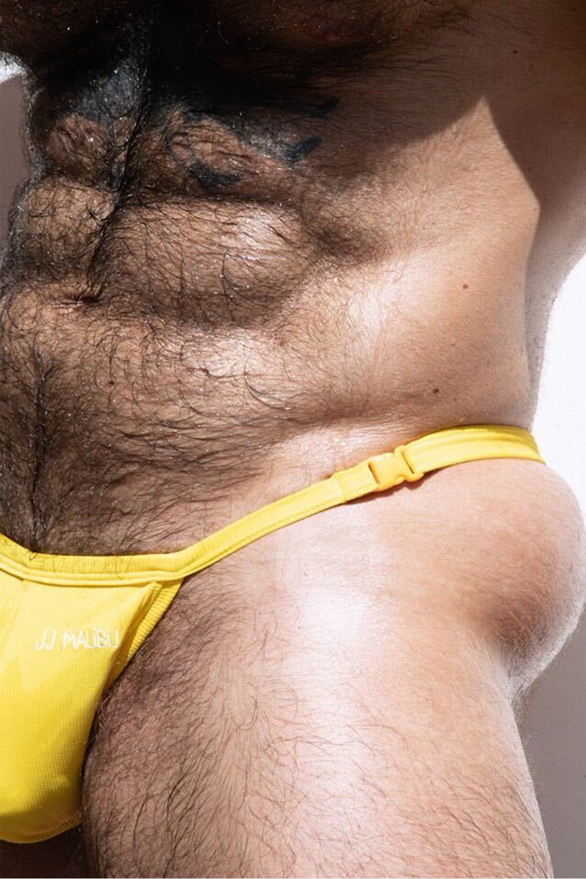 JJ Malibu G String V Back Jockstrap - Canary Yellow - DealByEthan.gay loves JJ Malibu