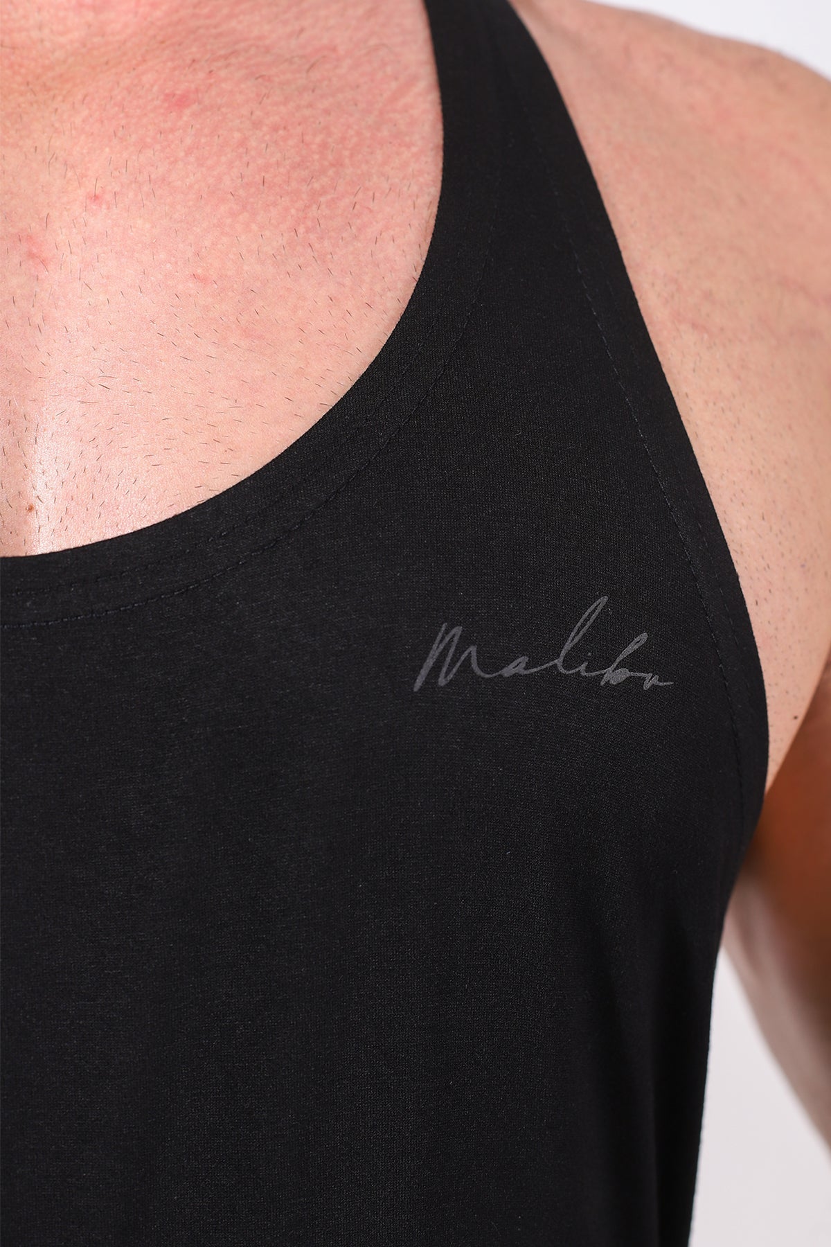 JJ Malibu Gym Bae Classic Workout Stringer - Black - DealByEthan.gay loves JJ Malibu