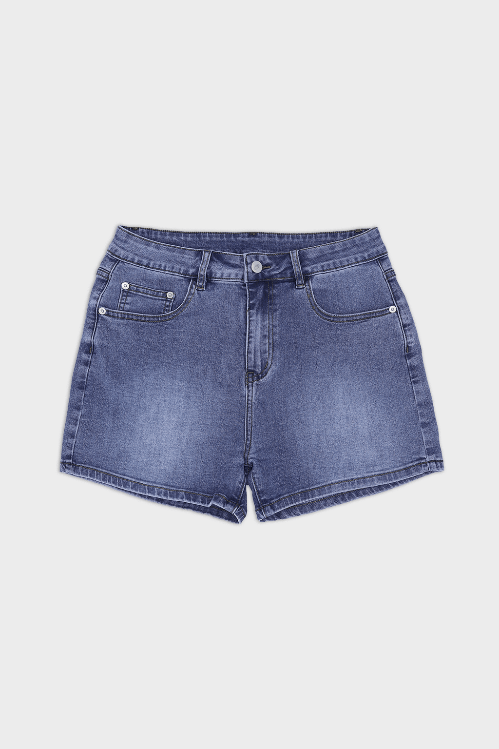 JJ Malibu In-Your-Dreams 3.5" Denim Short Shorts - True Blue - DealByEthan.gay loves JJ Malibu