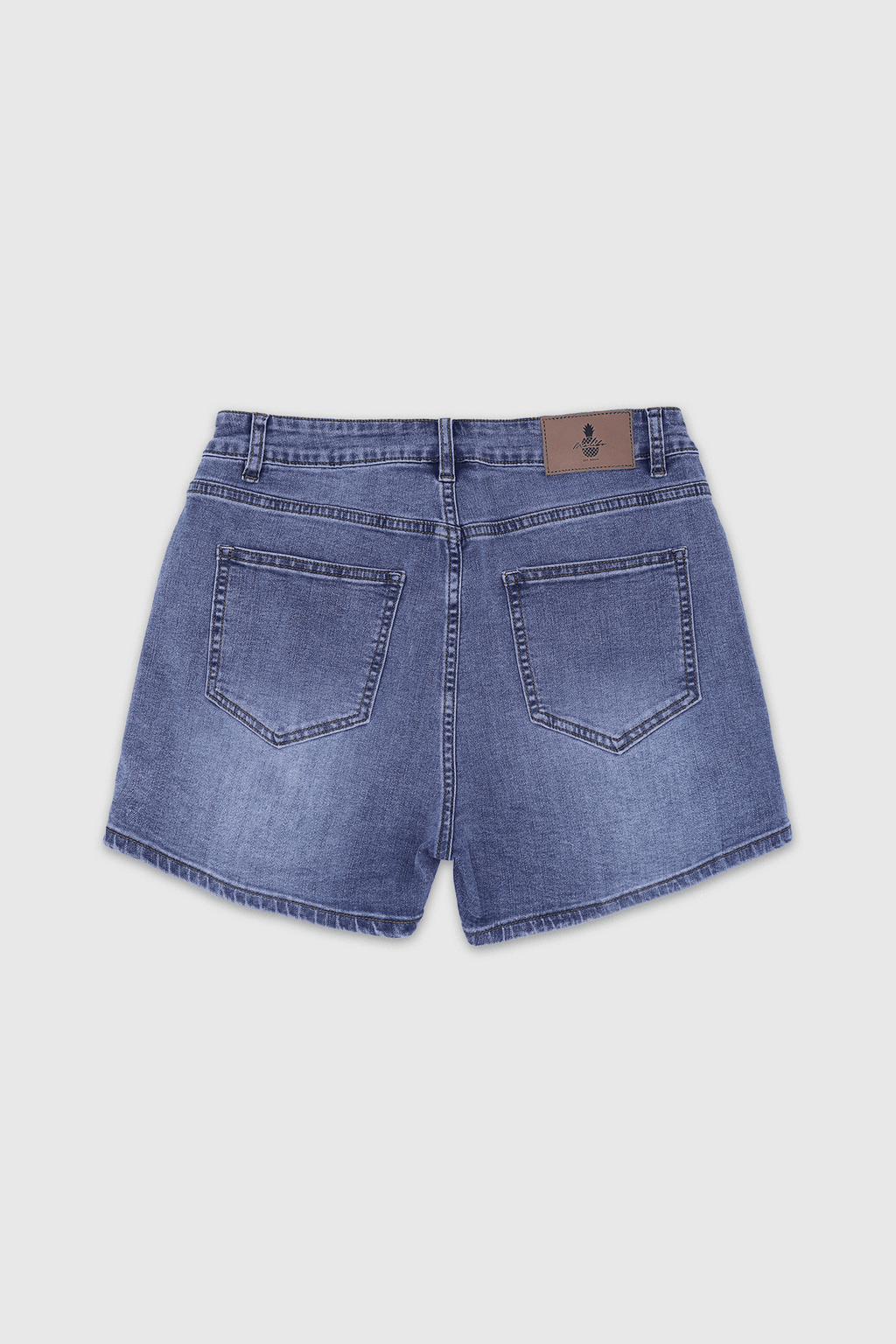 JJ Malibu In-Your-Dreams 3.5" Denim Short Shorts - True Blue - DealByEthan.gay loves JJ Malibu