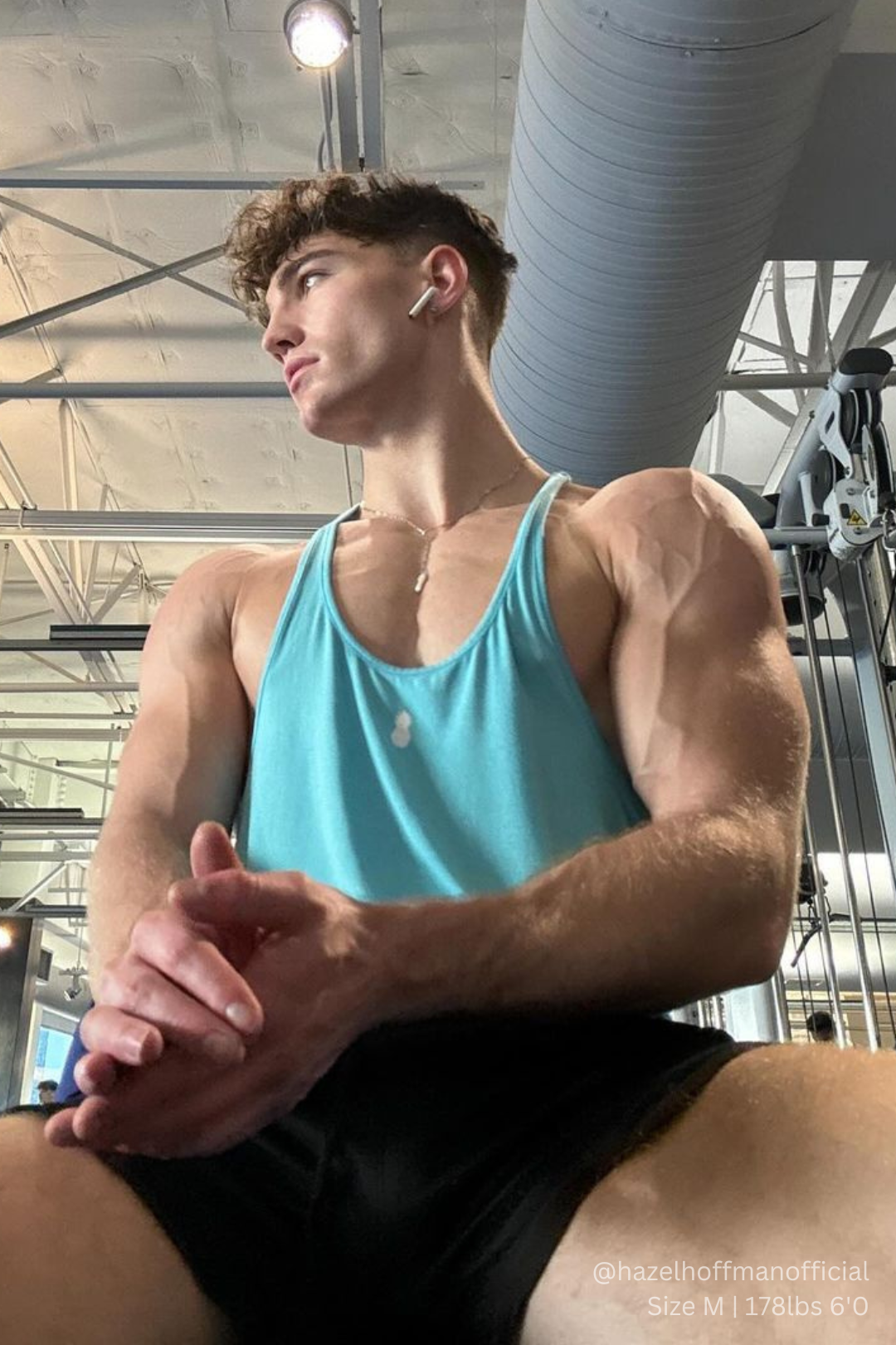 JJ Malibu JJ Classic Old-School Workout Stringer - Electric Blue - DealByEthan.gay loves JJ Malibu