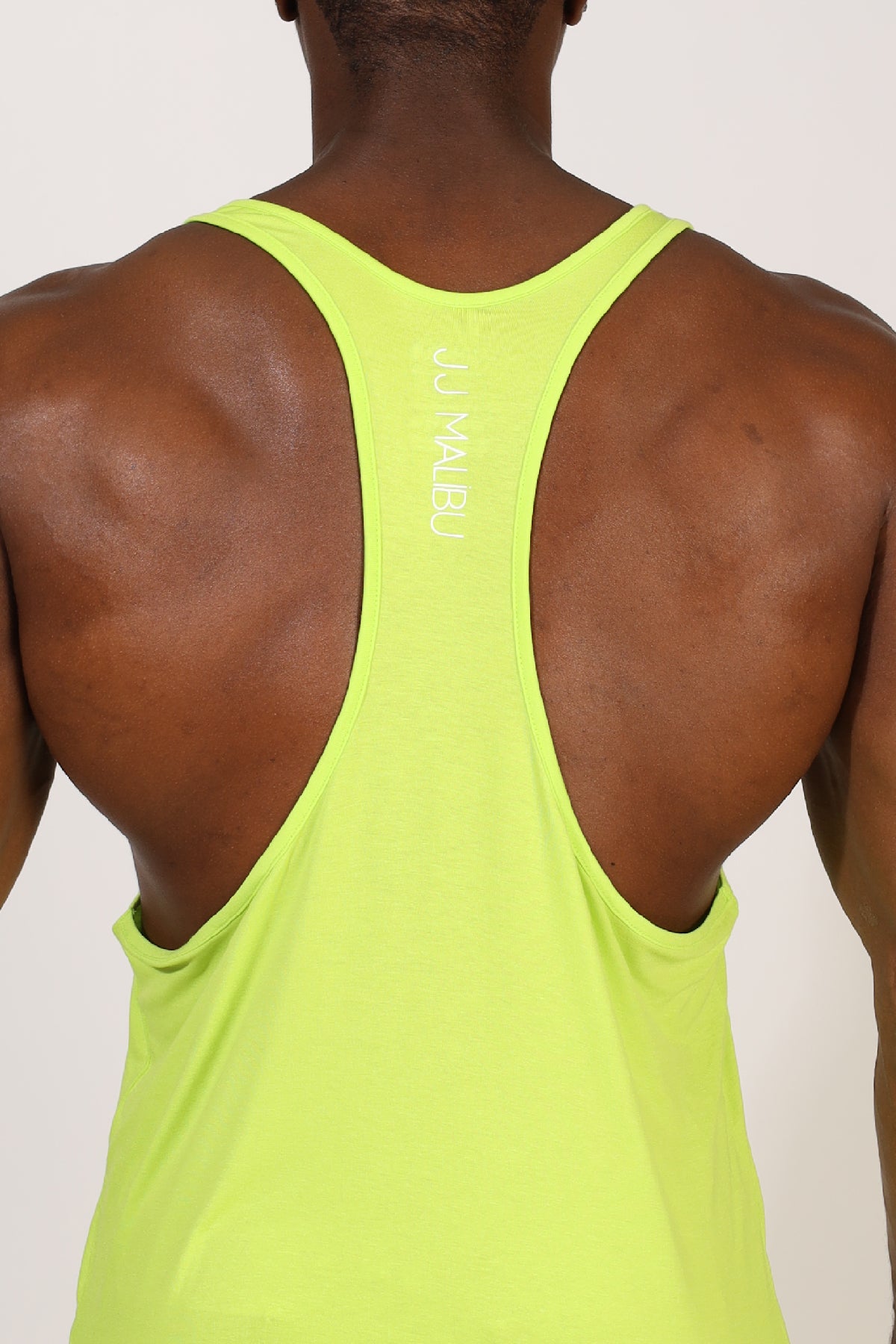 JJ Malibu JJ Classic Old-School Workout Stringer - Neon Green - DealByEthan.gay loves JJ Malibu