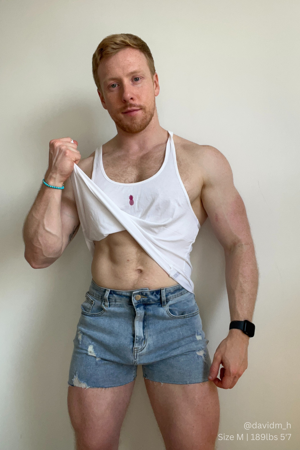 JJ Malibu JJ Classic Old-School Workout Stringer - White Salt - DealByEthan.gay loves JJ Malibu
