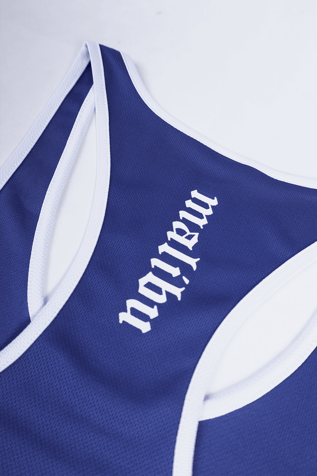 JJ Malibu JJ Cool-Dry Gym Stringer - Dark Blue w/ Skull Design - DealByEthan.gay loves JJ Malibu