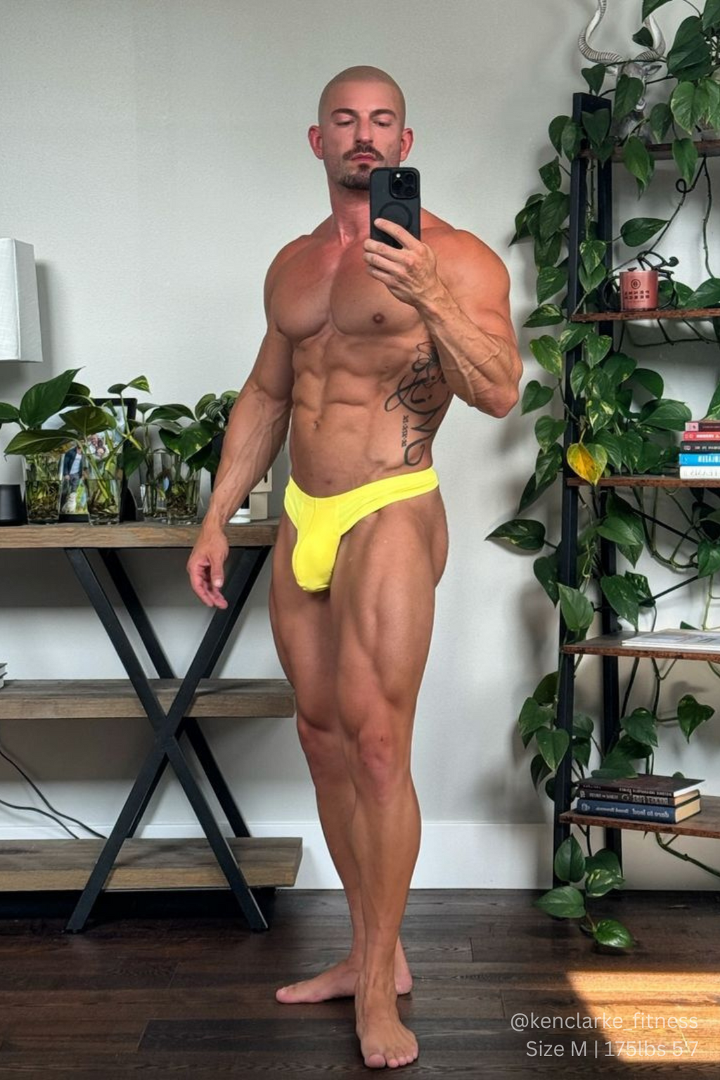 JJ Malibu Lose-My-Breath Seamless Thong - Mellow Yellow - DealByEthan.gay loves JJ Malibu