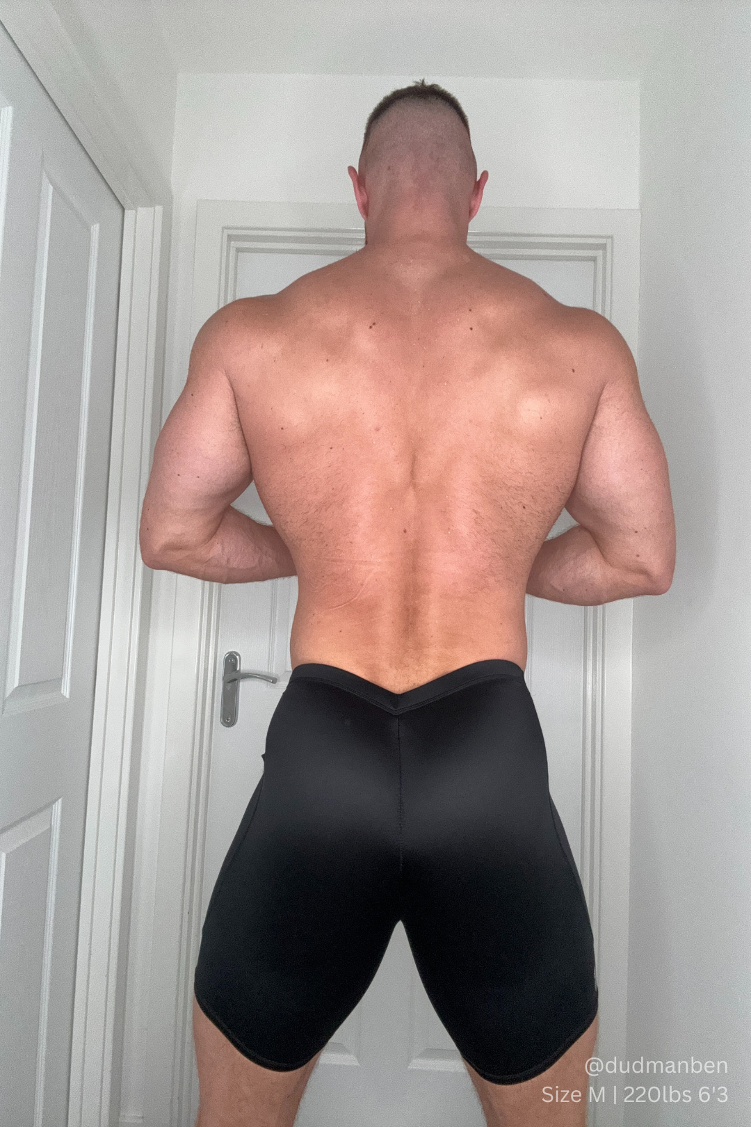 JJ Malibu Lustrous Scrunch-Butt 6.5" Bike Shorts -  Midnight Black - DealByEthan.gay loves JJ Malibu