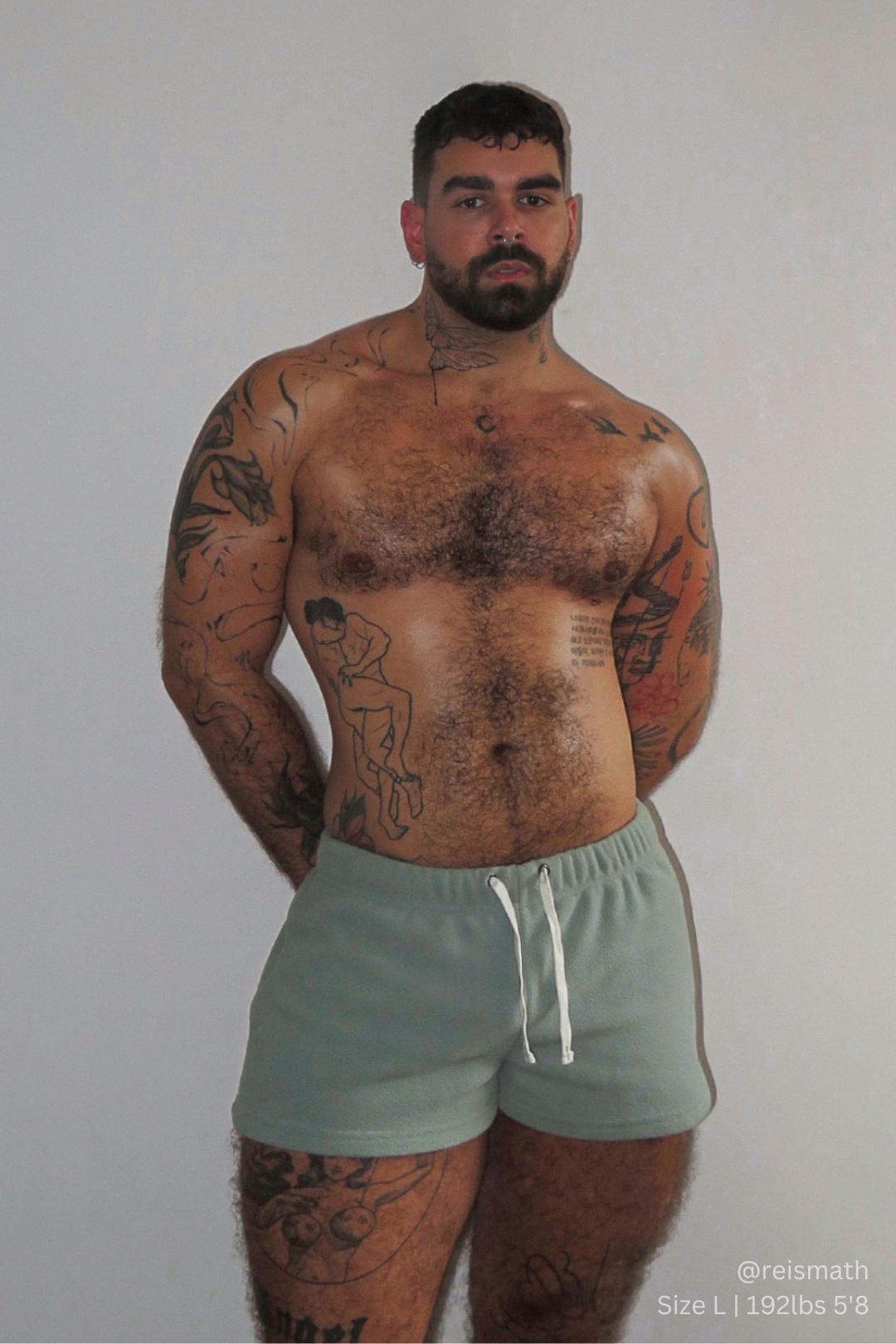 JJ Malibu Luxe Plush Fleece 2" Short Shorts - Light Pistachio - DealByEthan.gay loves JJ Malibu