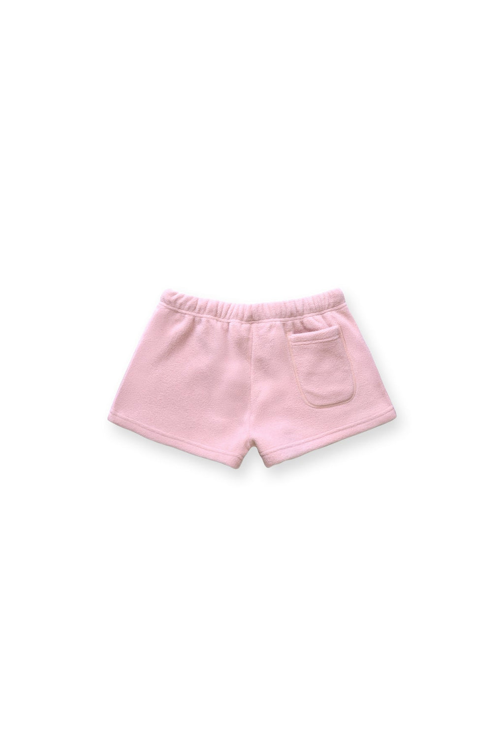 JJ Malibu Luxe Plush Fleece 2" Short Shorts - Pastel Pink - DealByEthan.gay loves JJ Malibu