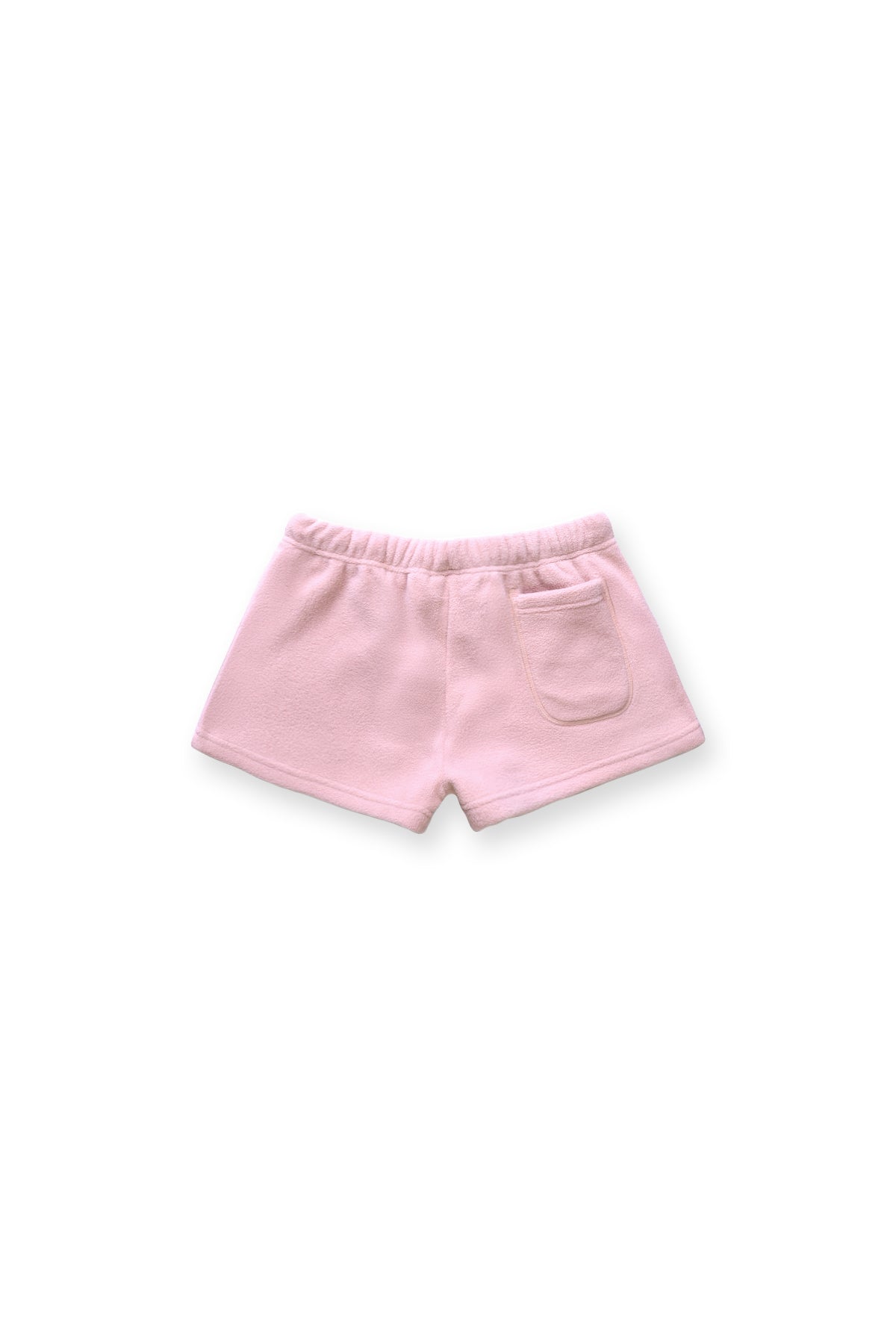 JJ Malibu Luxe Plush Fleece 2" Short Shorts - Pastel Pink - DealByEthan.gay loves JJ Malibu