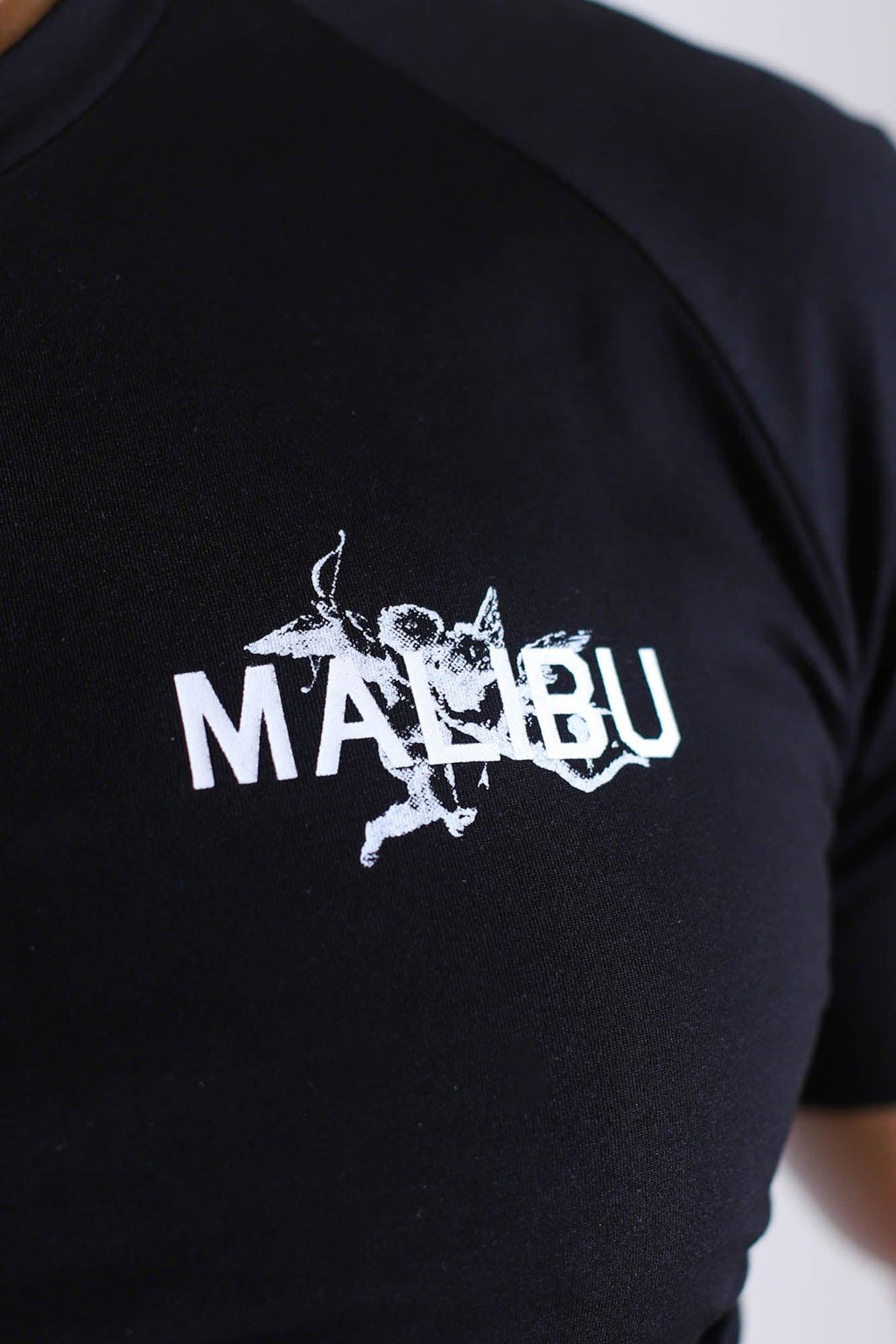 JJ Malibu Muscle-Fit Crop Tee- - Malibu Angel - DealByEthan.gay loves JJ Malibu